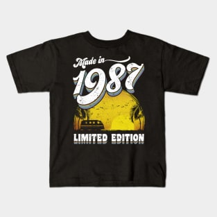 Made in 1987 Limited Edition Kids T-Shirt